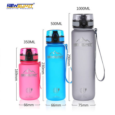 Botellas de agua deportivas superior - BPA free - 350ML - 4 Colores