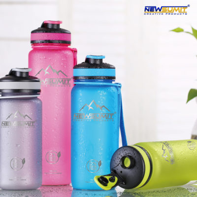 Botellas de agua deportivas shaker - BPA free - 4 Colores